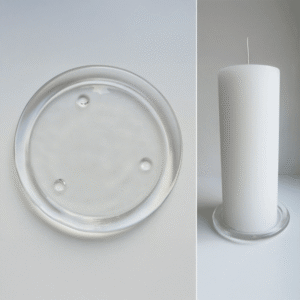 Klaasist küünlaalus 14cm